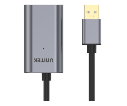 Kabel UNITEK Przedłużacz USB 2.0 5m; AM-AF, PREMIUM; Y-271